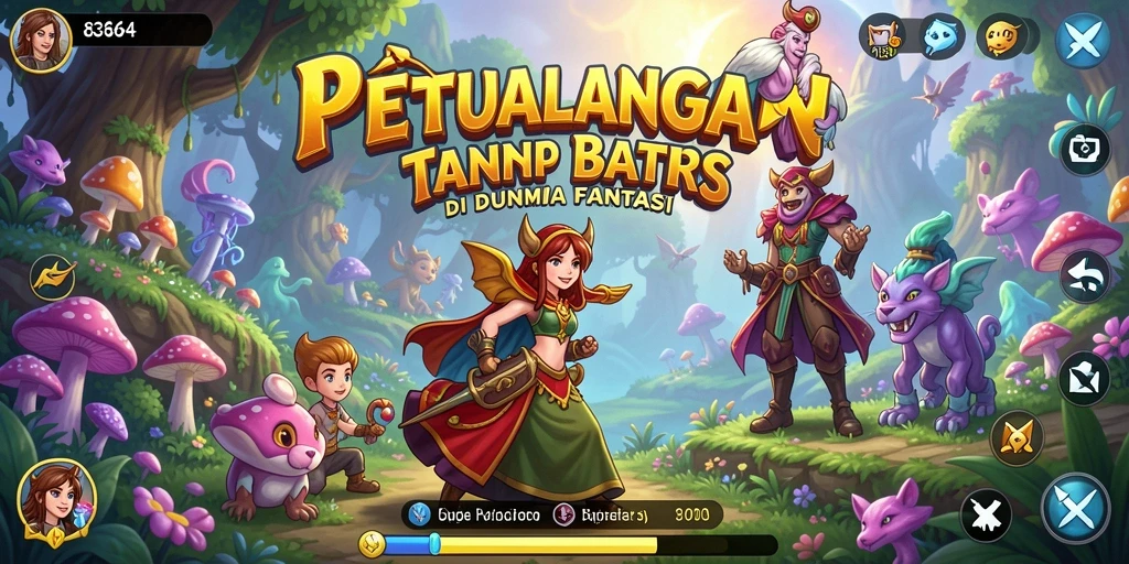 Tampilan menarik dari gameplay ARPG di 8364 yang penuh aksi.