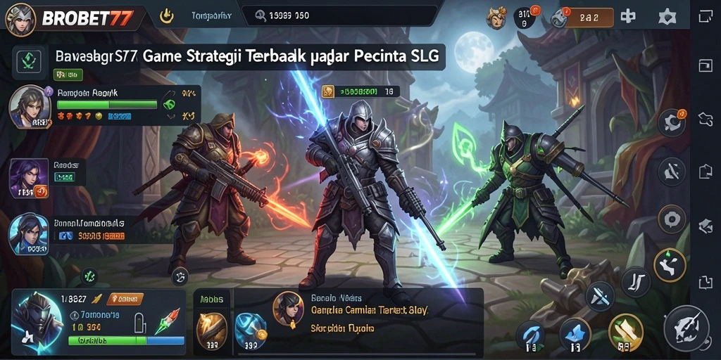 Tampilan gameplay mendebarkan dari BROBET77 yang penuh strategi.