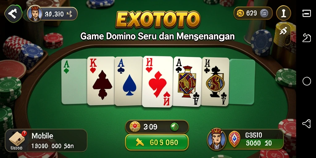 Screenshot gameplay seru di EXOTOTO dengan teman-teman.