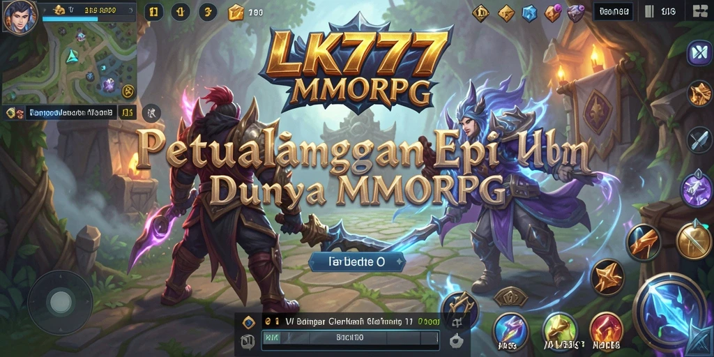 Tampilan gameplay LK777 yang menakjubkan dalam dunia MMORPG.