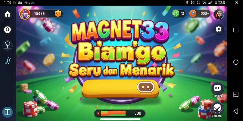 Tampilan gameplay menarik dari MAGNET33 dengan Bingo yang menantang.