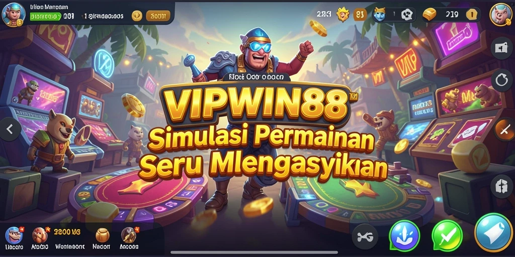 Tangkapan layar utama <strong>VIPWIN88</strong> menampilkan gameplay simulasi yang menarik.