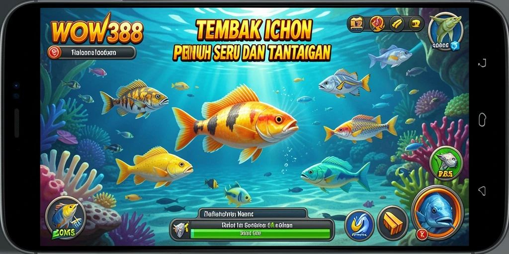 Tangkapan ikan yang memukau dalam gameplay WOW388.